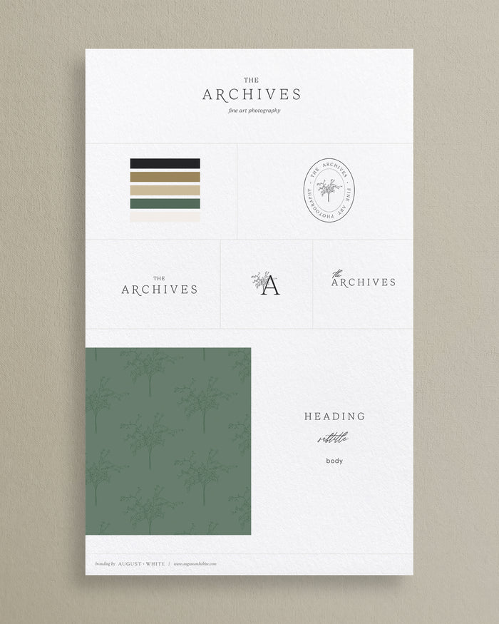 Archives Branding Package