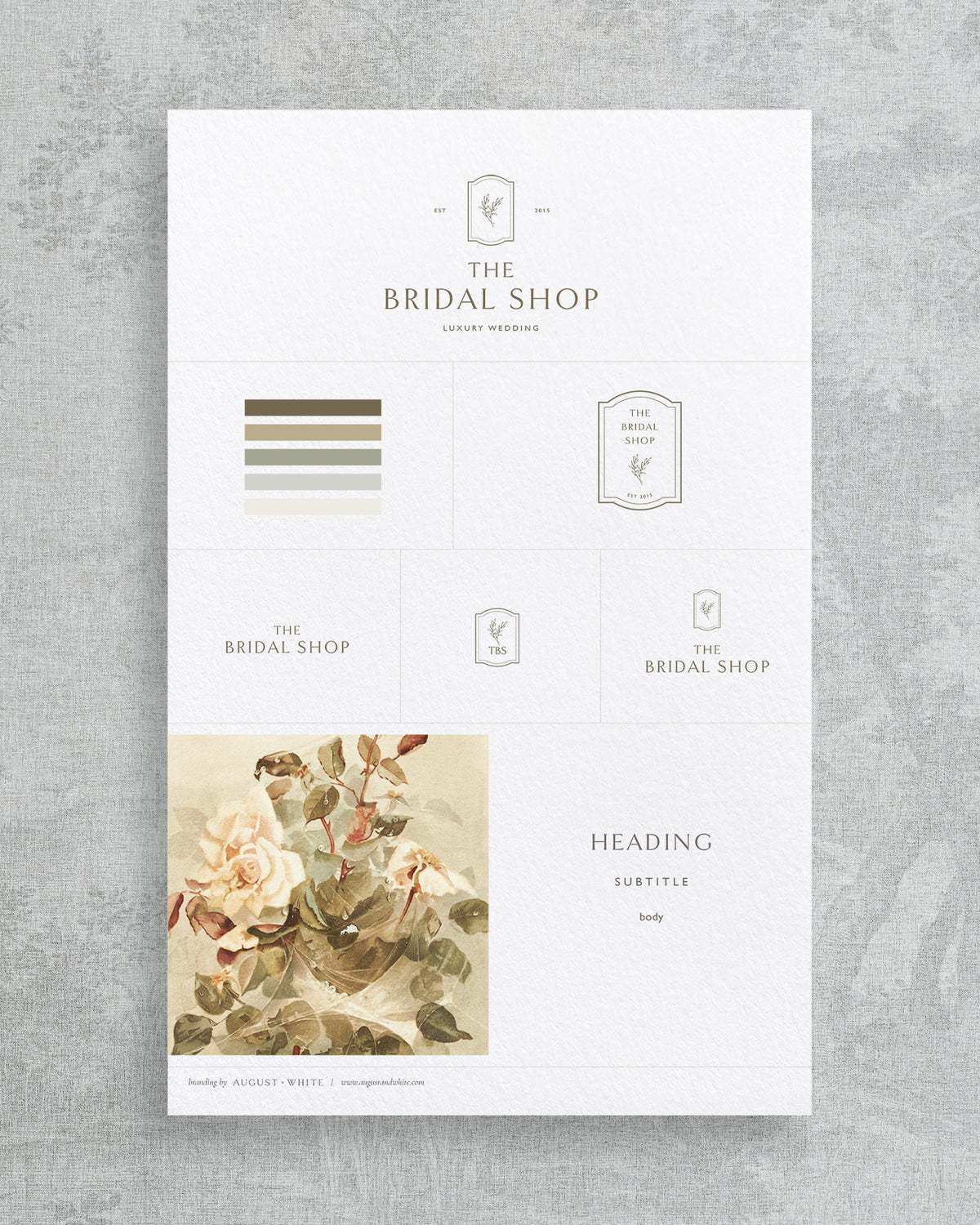 The Bridal Shop Branding Package