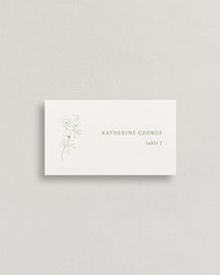 Corsica Place and Escort Cards