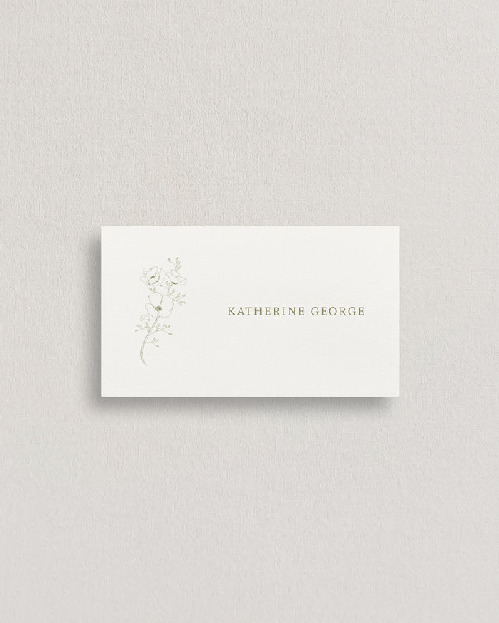 Corsica Place and Escort Cards