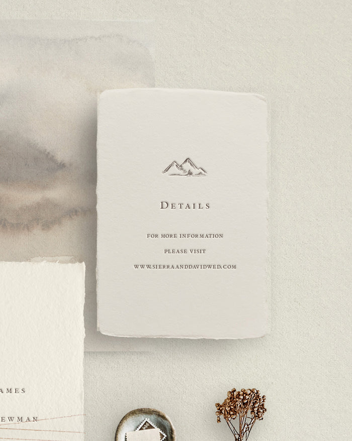 Mountains Detail/Online RSVP Cards