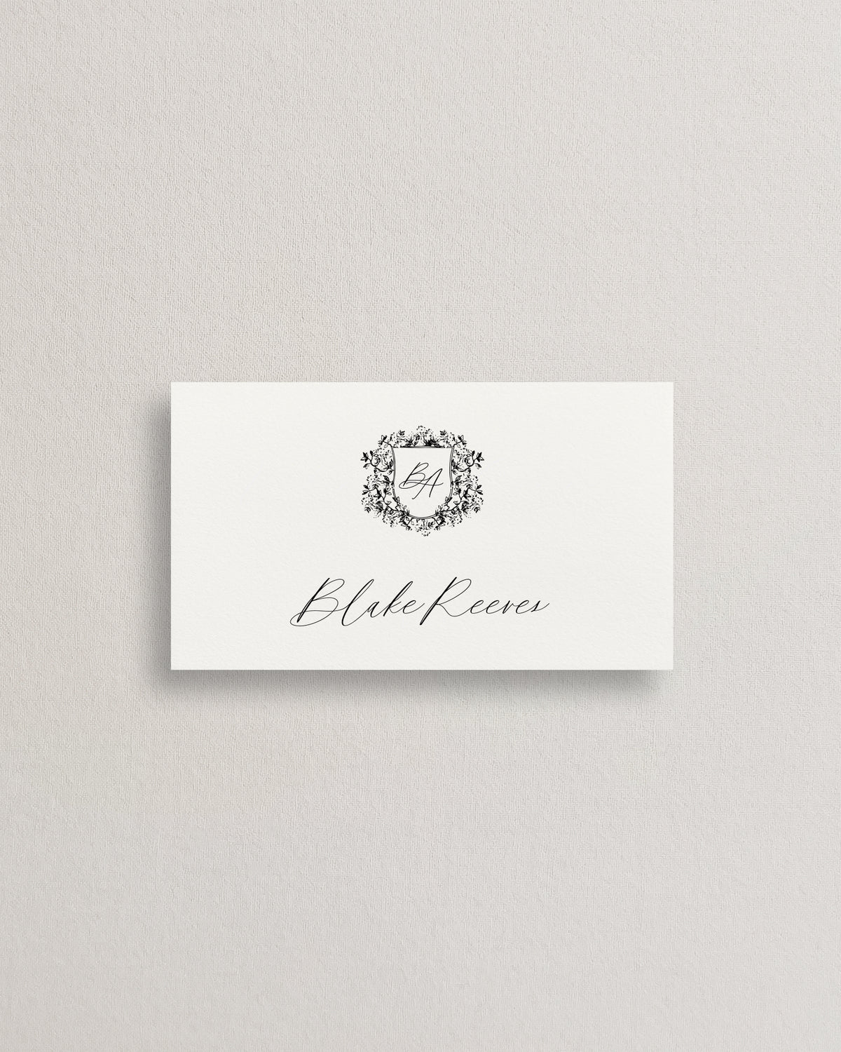 Blake Place and Escort Cards