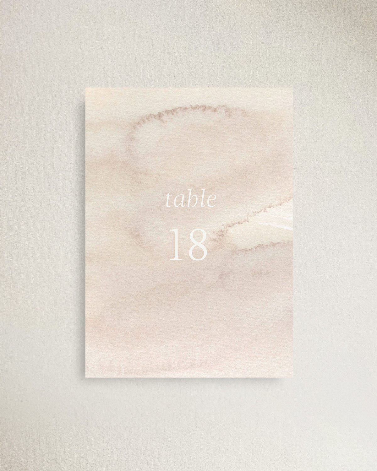 Artisan Table Numbers