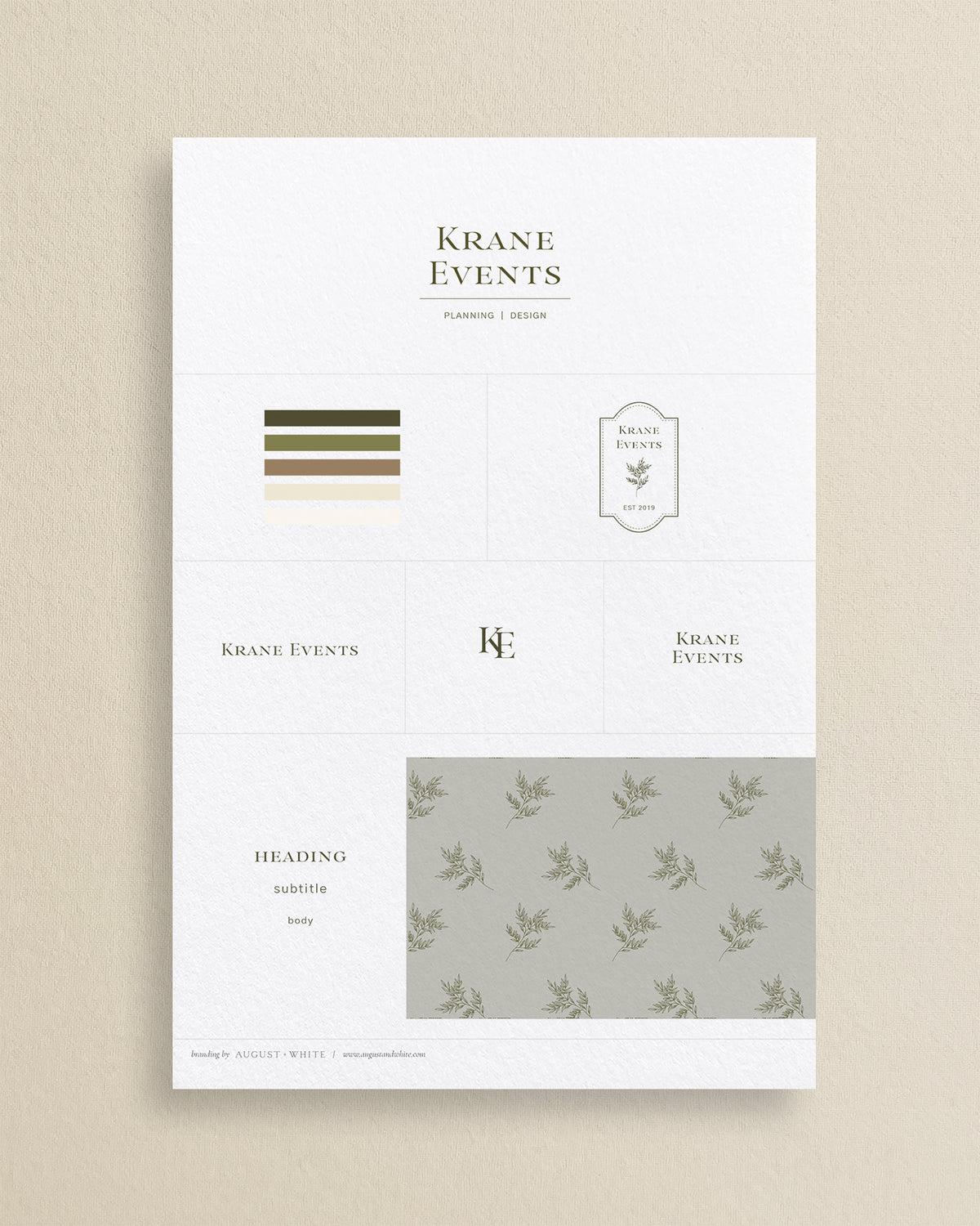 Krane Branding Package