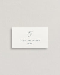 Positano Place and Escort Cards
